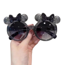 Dziecięce okulary przeciwsłoneczne dla dziewczynek z kokardkami Urocze okulary przeciwsłoneczne dla dziewczynek UV ochrona Lekka rama Stylowe letnie okulary dla dzieci 4