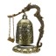 Dzwon tybetański z ozdobami 4