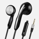 Earphones de graves com microfone e controlo de volume Jack 3,5 mm Cabo de 1,2 m Faixa de frequência de 20 Hz a 20 kHz Sensibilidade de 110 dB 2