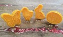 Easter Cookie Cutters - 4 pcs 2