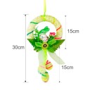 Easter Wreath with Bunnies 6