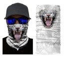 Écharpe 3D pour homme avec des animaux J3368 1