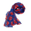Écharpe à motif floral 2