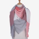 Écharpe colorée pour femmes J486 1