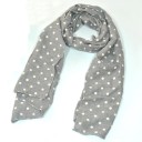 Écharpe d'hiver pour enfants à pois J870 3