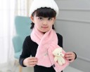 Écharpe d'hiver pour enfants avec ours J869 7