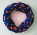 Écharpe d'hiver pour fille avec imprimé de renards J3142 6