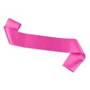 Écharpe de fête unie 158 x 9,5 cm Écharpe en textile sans impression pour un enterrement de vie de jeune fille Célébration Accessoire de mariage 13