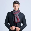 Écharpe de luxe pour homme avec motif J1435 1