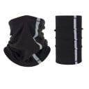Écharpe de sport pour homme de 60 cm Unicolore en polyester avec bande latérale Accessoire léger et chaud pour les activités en extérieur 2