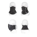 Écharpe de sport pour homme de 60 cm Unicolore en polyester avec bande latérale Accessoire léger et chaud pour les activités en extérieur 8