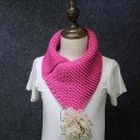 Écharpe en laine pour enfants avec pompon J599 11