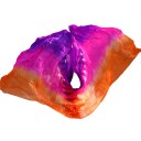 Écharpe en soie pour enfants colorée 10
