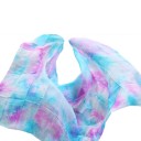 Écharpe en soie pour enfants colorée 14