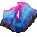 Écharpe en soie pour enfants colorée 20
