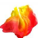 Écharpe en soie pour enfants colorée 2