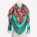 Écharpe femme à fleurs J3277 3