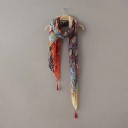 Écharpe femme à motif 2
