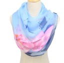 Écharpe florale pour femmes J2997 4