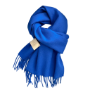 Écharpe pour femmes 135–175 cm Écharpe en laine douce unie avec des franges Élégant accessoire de mode chaud adapté pour l'automne et l'hiver 6