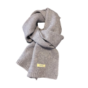 Écharpe pour femmes 20 x 160 cm en laine et cachemire unie Accessoire de mode doux et chaud Écharpe d'hiver élégante pour un usage quotidien Finition de qualité confortable 12