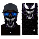 Écharpe pour homme avec impression de visage 3