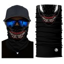 Écharpe pour homme avec impression de visage 4
