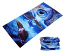 Écharpe pour homme avec imprimé d'animaux marins J3375 1