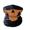 Écharpe pour homme avec imprimé de crâne 9