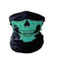 Écharpe pour homme avec imprimé de crâne 7