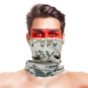 Écharpe pour homme avec motif camouflage 1