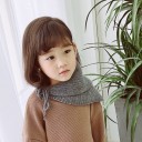 Écharpe rayée en tricot pour enfants J3233 4