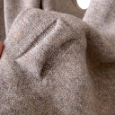 Écharpe triangulaire pour femme 120 x 55 cm Écharpe en polyester avec œillet pour passer l'extrémité Élégant accessoire chaud pour l'automne et l'hiver 3