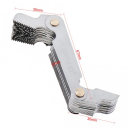 Échelle de mesure pliante en acier inoxydable 58v1 67 mm Outil multifonction hautement précis pour l'atelier, les bijoux, l'électronique et les loisirs 2