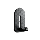 Échelle de porte de voiture 15 x 7,7 cm Alliage d'aluminium Capacité de charge 250 kg Accessoire de voiture pliable Pointe pour briser le verre 6