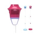 Éclairage de rue 20 x 20 x 118 cm Support à bulles musicales avec hauteur réglable Colonne lumineuse décorative sans batteries pour la maison 3
