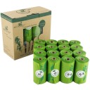 Eco-Friendly Dog Waste Bags 16 Rolls 2