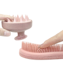 Ecologische set haarborstels 3 stuks Massageborstel zonder handvat Kam voor het scheiden van haar Verzorging van nat en droog haar eko tas 1