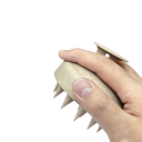 Ecologische set haarborstels 3 stuks Massageborstel zonder handvat Kam voor het scheiden van haar Verzorging van nat en droog haar eko tas 3