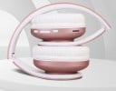 Écouteurs Bluetooth pliables supra-auriculaires avec emplacement pour carte Micro SD Microphone Autonomie de la batterie 10 heures Jack 3,5 mm 6