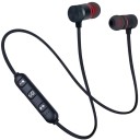 Écouteurs sans fil intra-auriculaires reliés par un câble avec télécommande Bluetooth 4.1 et portée de 15 m Sensibilité 125 dB Plage 1