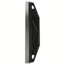 Écran de peinture pour bords 30 cm métal plastique poignée ergonomique outil de protection pour peinture précise des murs et des bords 2