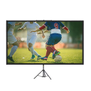 Ecran de proiecție cu stativ 100" 16:9 227x127 cm 4K HD Cinematograf mobil Stativ reglabil pe înălțime Proiecții interioare și exterioare 2