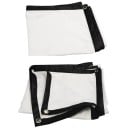 Écran de projection portable pliable 457 cm 180" 16:9 Blanc Doux Haute Densité pour Utilisation Intérieure et Extérieure Laser 8