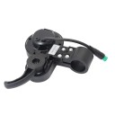 Écran de tableau de bord à 5 broches pour trottinette électrique, panneau de contrôle LCD avec indicateur de vitesse, état de la batterie et commutation des modes de conduite 3