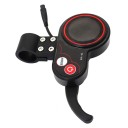 Écran de tableau de bord à 5 broches pour trottinette électrique, panneau de contrôle LCD avec indicateur de vitesse, état de la batterie et commutation des modes de conduite 6