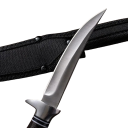 Edelstahl-Küchenmesser 250 mm für Sashimi und Fleisch Filetier- und Hackmesser mit Holzgriff zum Fischschneiden und Kochen 3