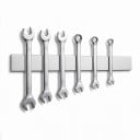Edelstahl Magnetleiste für Messer 30 x 4 cm Selbstklebend ohne Bohren Wandhalterung für Messer und Werkzeuge Silber Für die Küche und Werkstatt 5