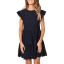 Effen mini-jurk A2789 6