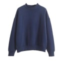 Effen sweatshirt voor dames 9